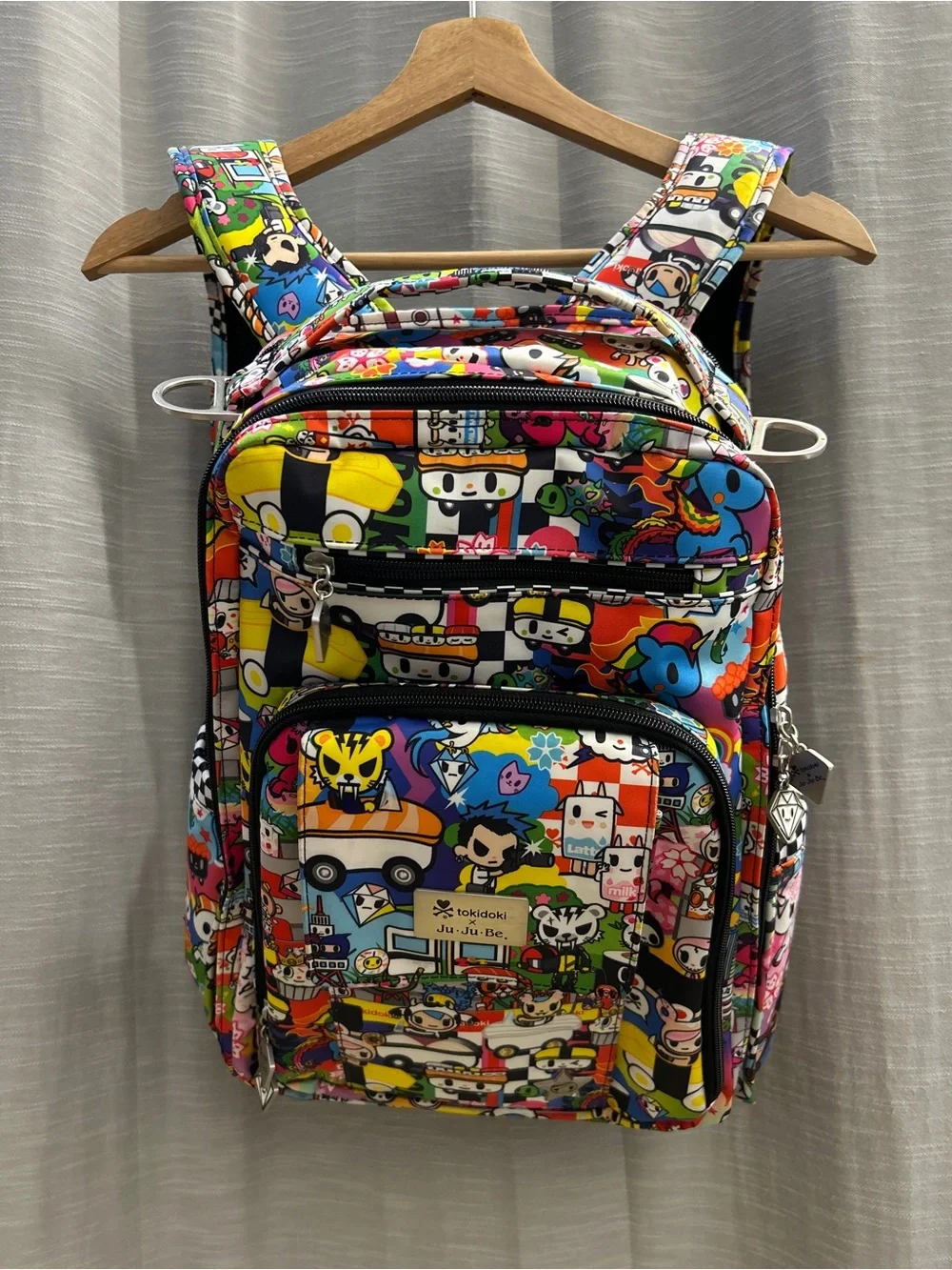 Ju-Ju-Be x Tokidoki Sushi Cars BRB Backpack Diaper Bag + Pad